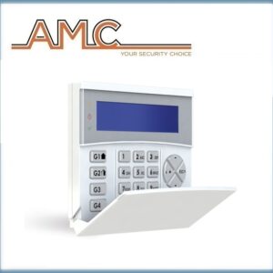 Tastiera LCD 2 Righe Retroilluminata BLU per Centrali AMC Serie X